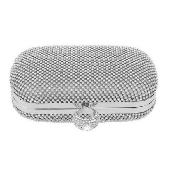 Rhinestone Evening Clutch - Picture 6 of 7